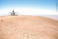 Meteorologische Station in der Wüste