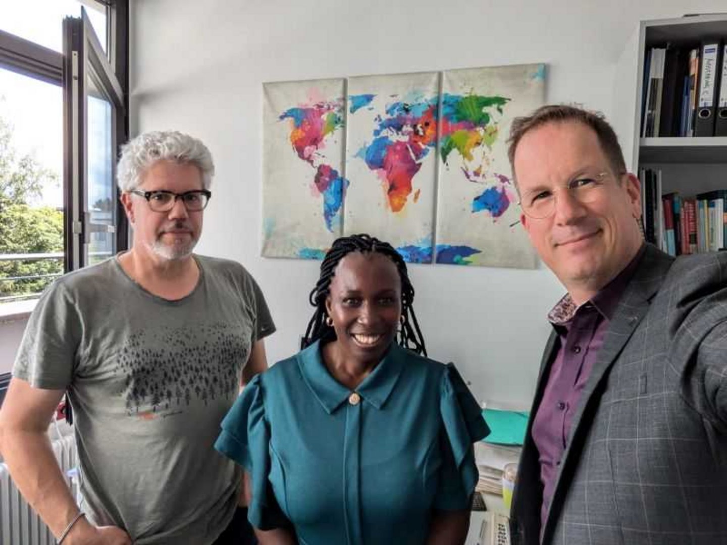 Beatrice Asenso-Barnieh visiting the Global South Studies Centre (GSSC) at Uni Köln