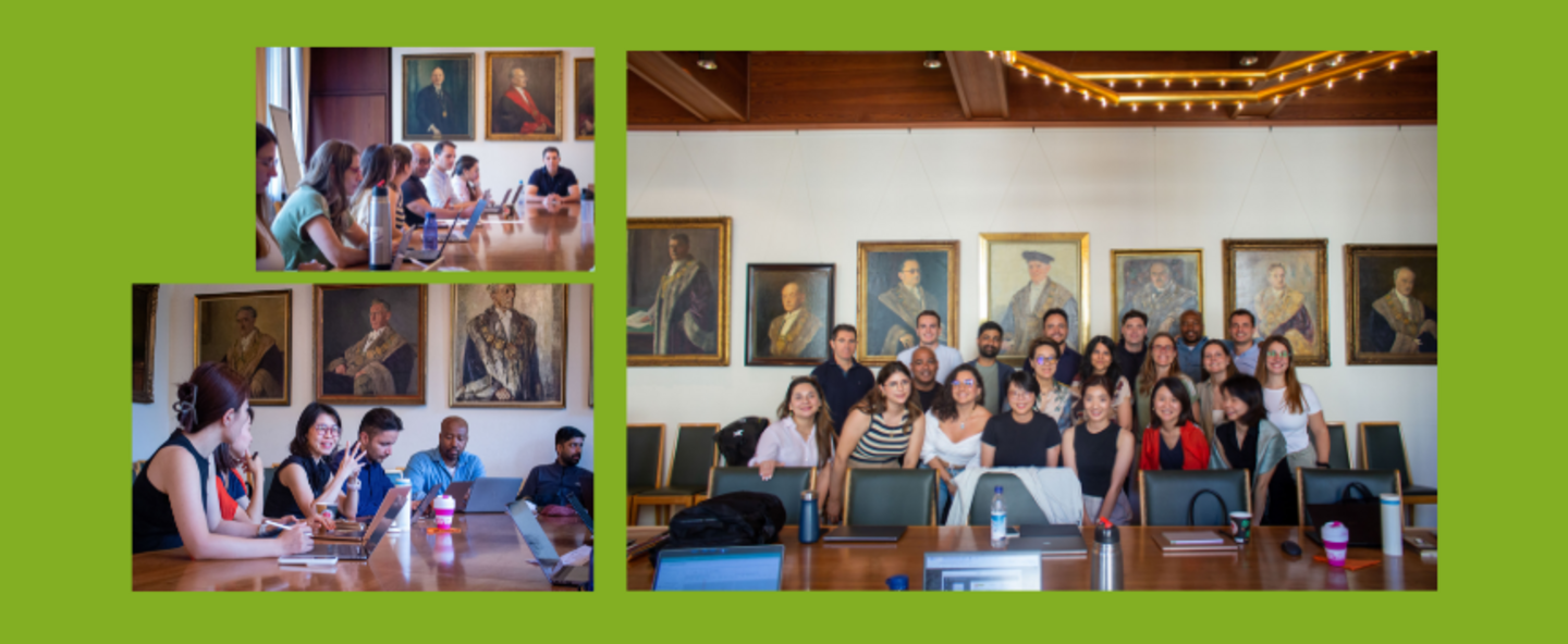 Image with participants of a summer school