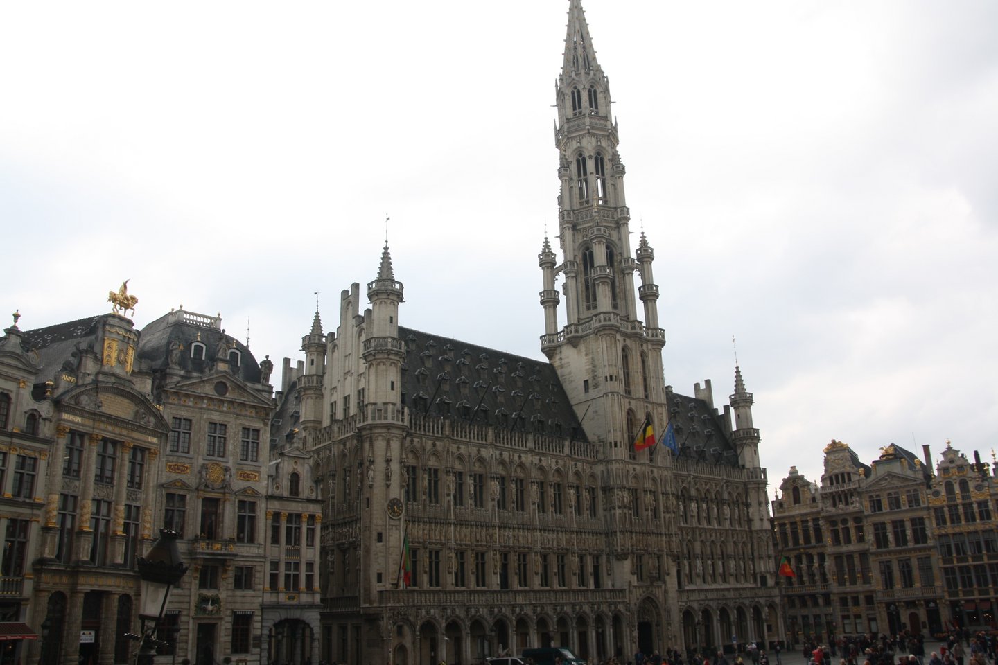Town hall of Brussel at the Grand Place