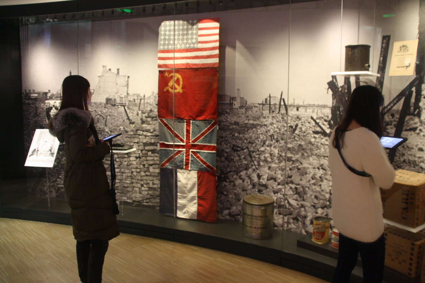 Exhibits about the second world war