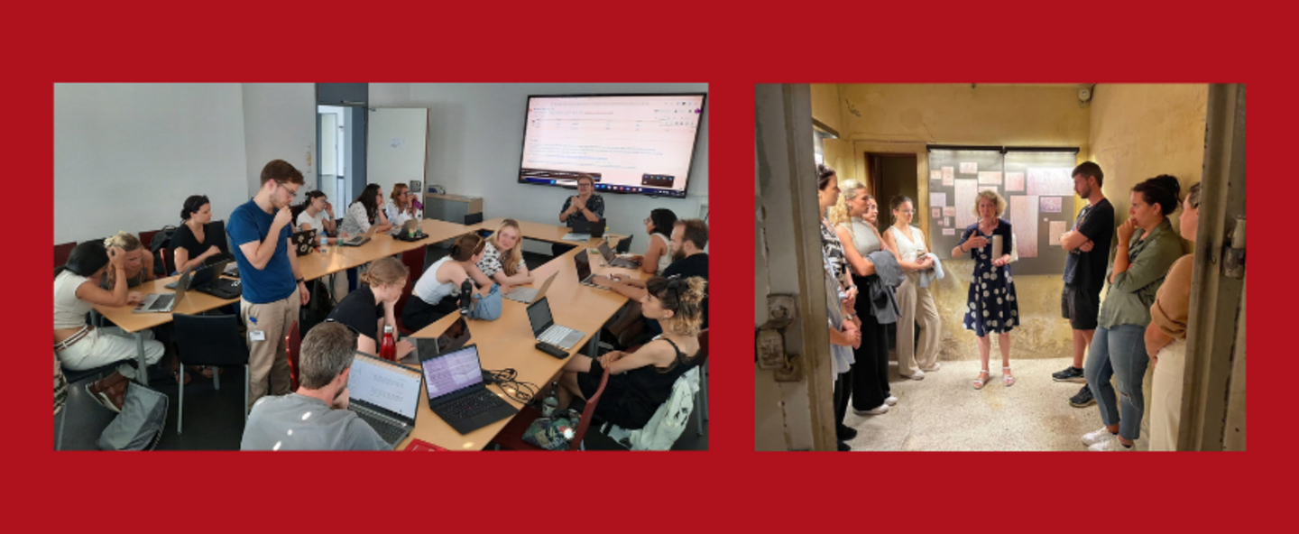 Image with participants of a summer school