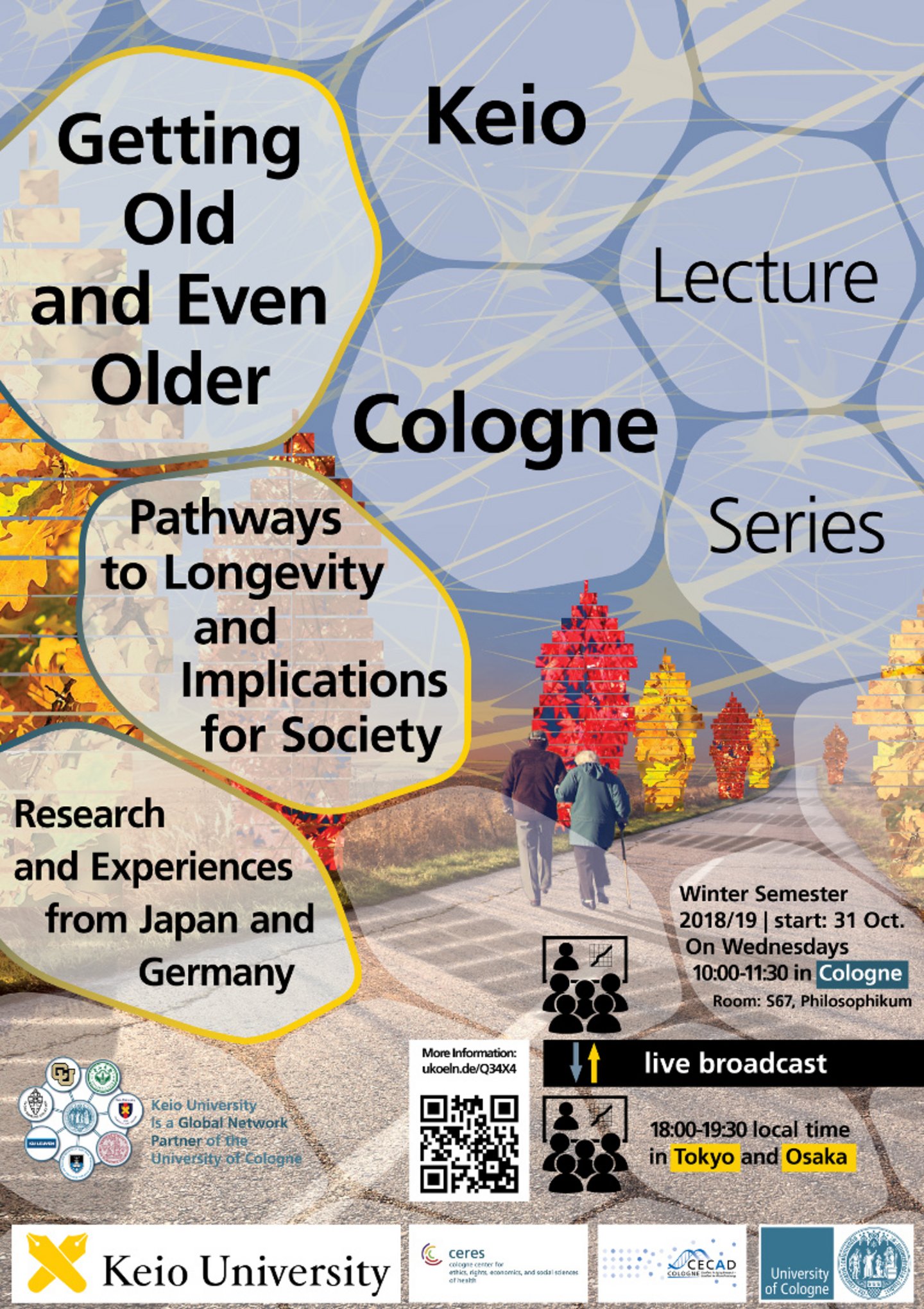 Keio Cologne Lecture Series  Title: Getting Old and Even Older – Pathways to Longevity and Implications for Society