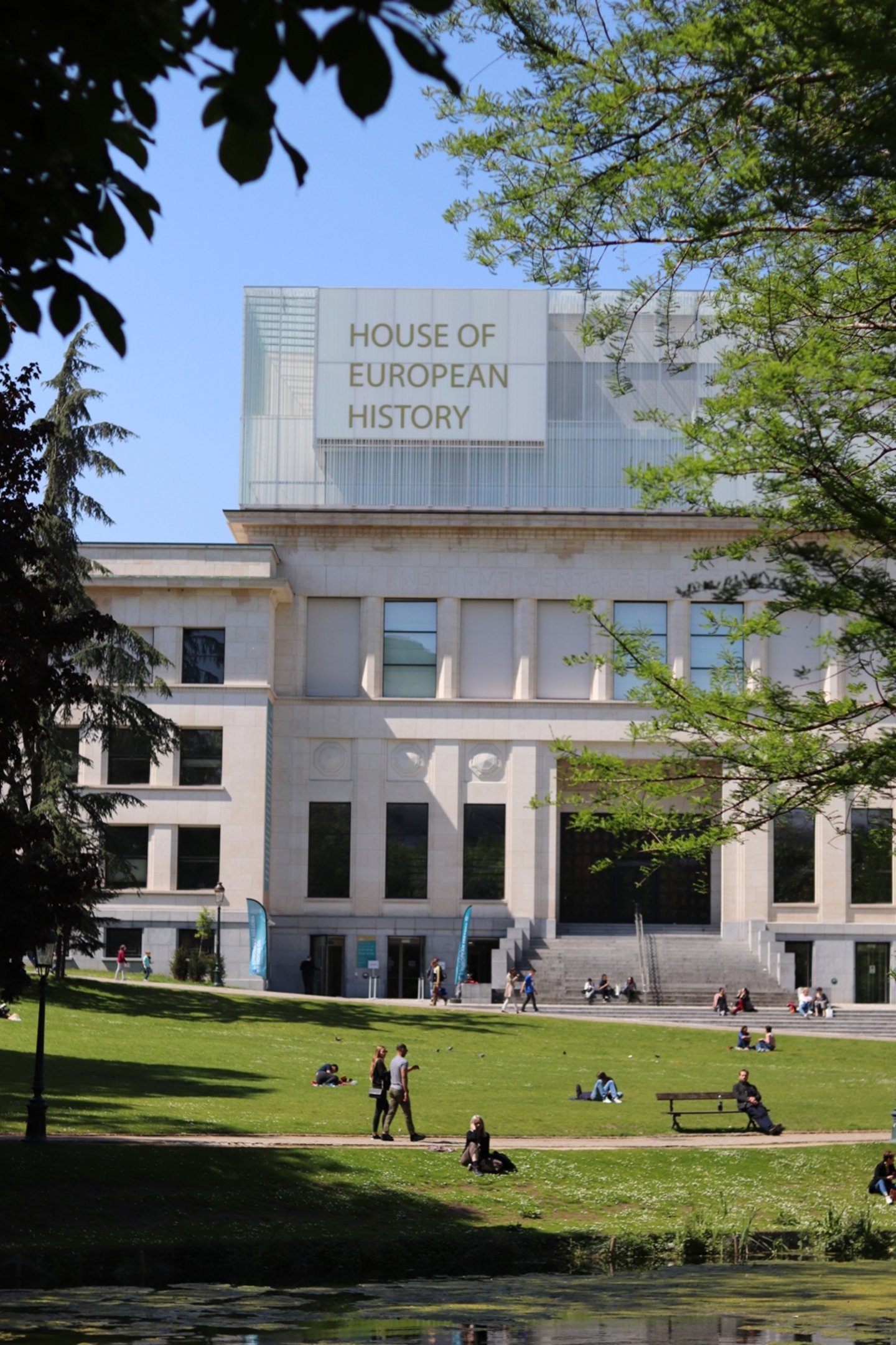 Outside view of the House of European History