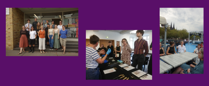 Image with participants of a summer school