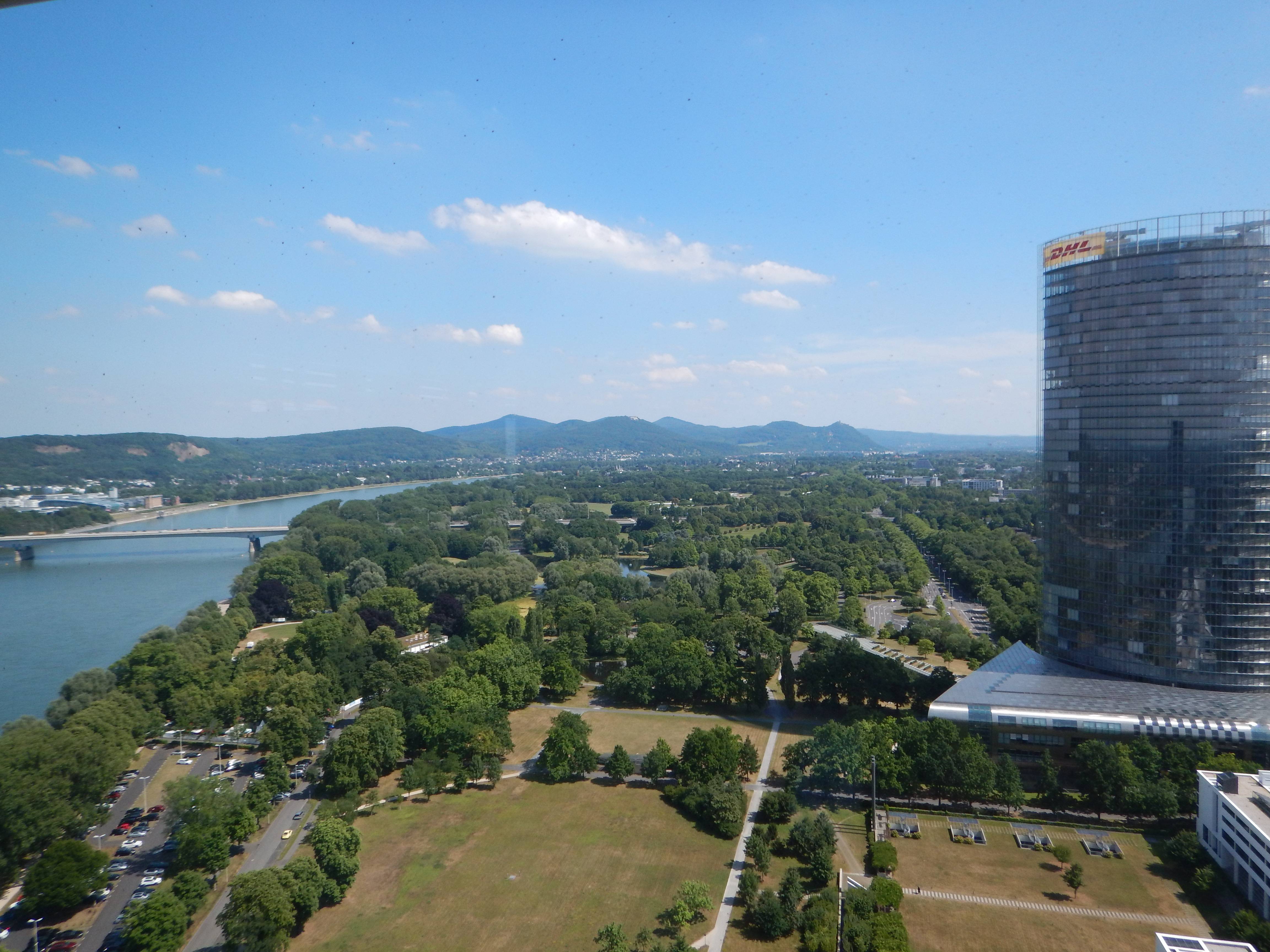 Bonn and the river rhine