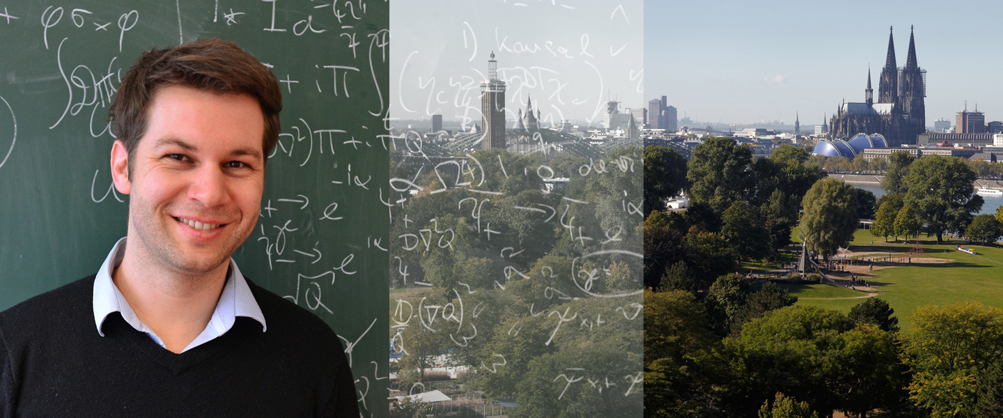 Prof. Sebastian Diehl and Cologne city view
