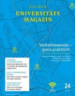 Cover Unimagazin Straßenkarte